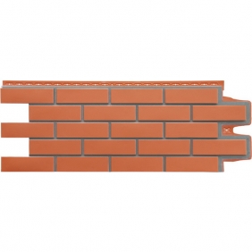 Цокольный Grand Line Клинкерный кирпич Design терракотовый со швом